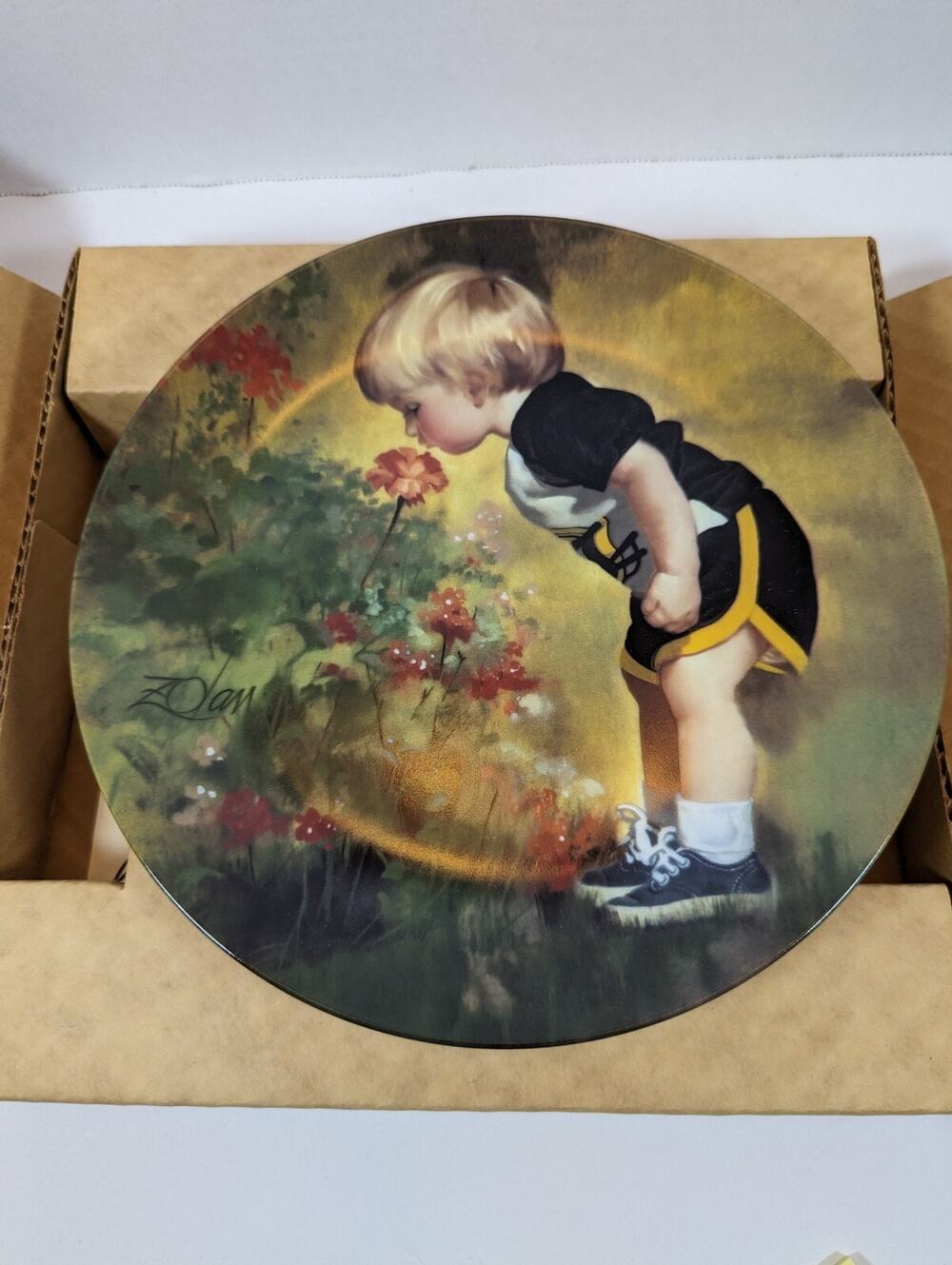 Pemberton Oakes GRANDMA'S GARDEN Wonder of Childhood Collection Zolan 1986